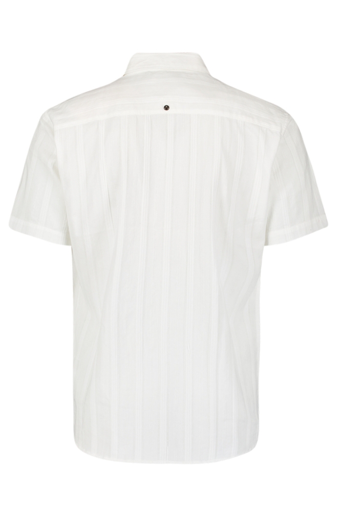 OVERHEMD MET STRUCTUUR 27460337 010 WHITE